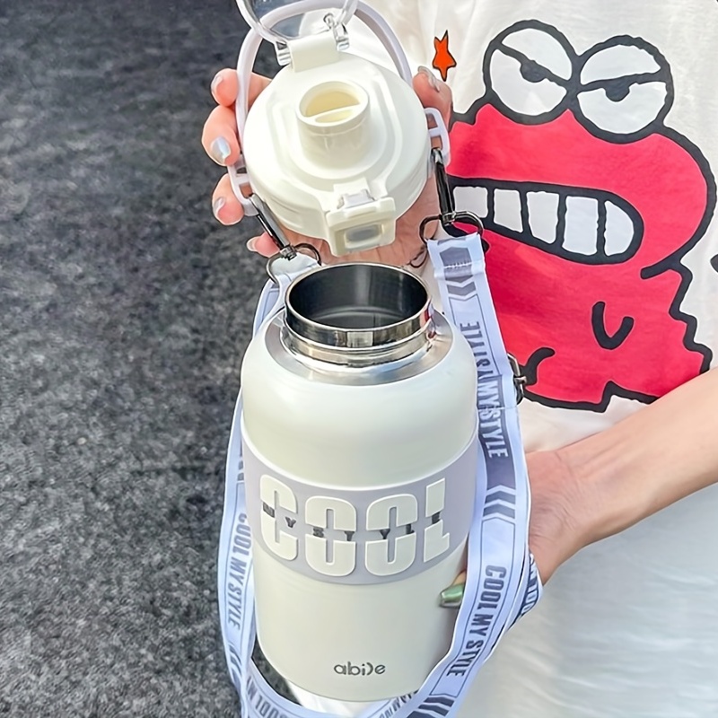 Thermal Sports Water Bottle, Stainless Steel Water Cups, Cute Kawaii  Cartoon Portable Water Bottles, For Camping, Hiking, Fitness, Outdoor  Summer Drinkware, Travel Accessories, Birthday Gifts - Temu