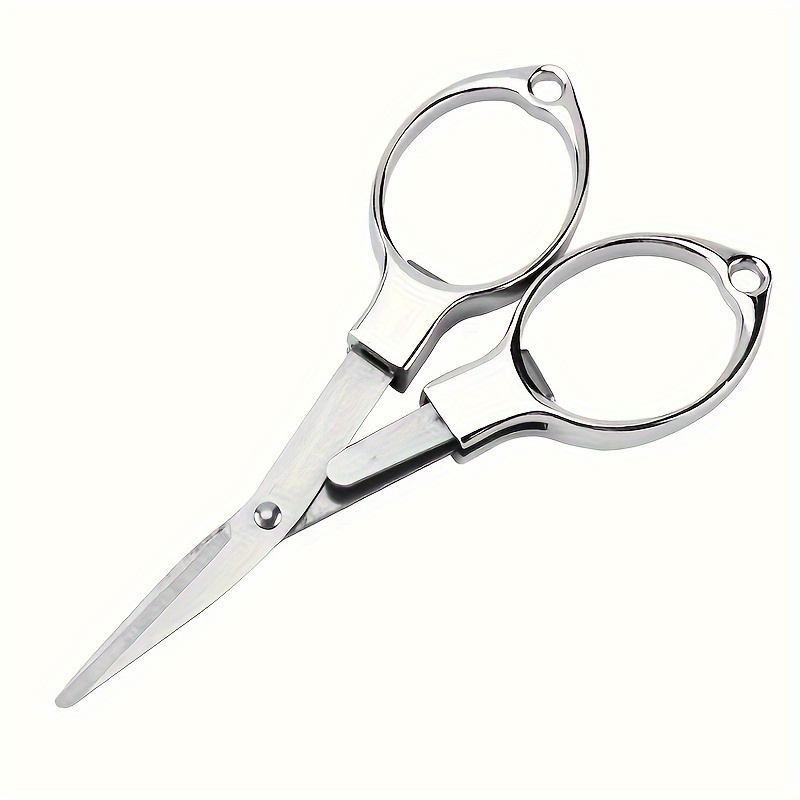 Carbon Steel Scissor Foldable Fishing Knot Braided Fishing Scissors Line  Cutter