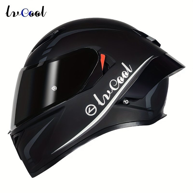 Casco Para Moto Fibra De Carbon Deportivo Con Bluetooth Dot