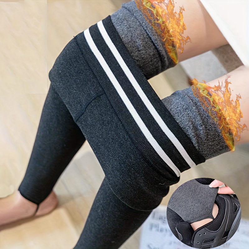 Medias forradas de lana para mujer Leggings de pantimedias