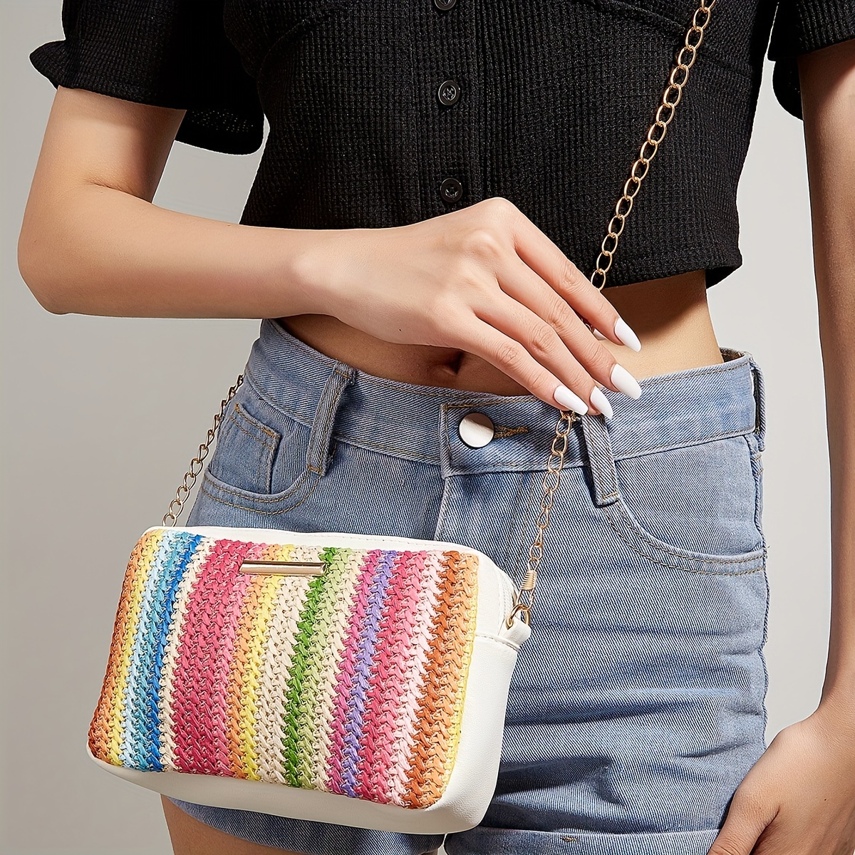 Rainbow Purse - Temu United States