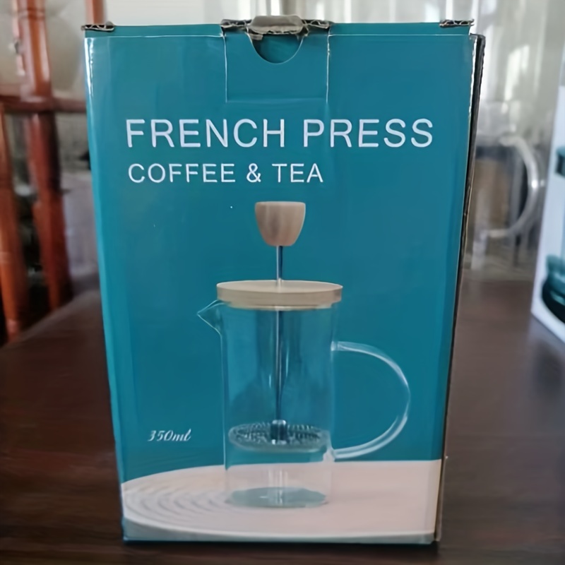 1pc Caffettiera Francese Trasparente Pressa Caffè Francese - Temu