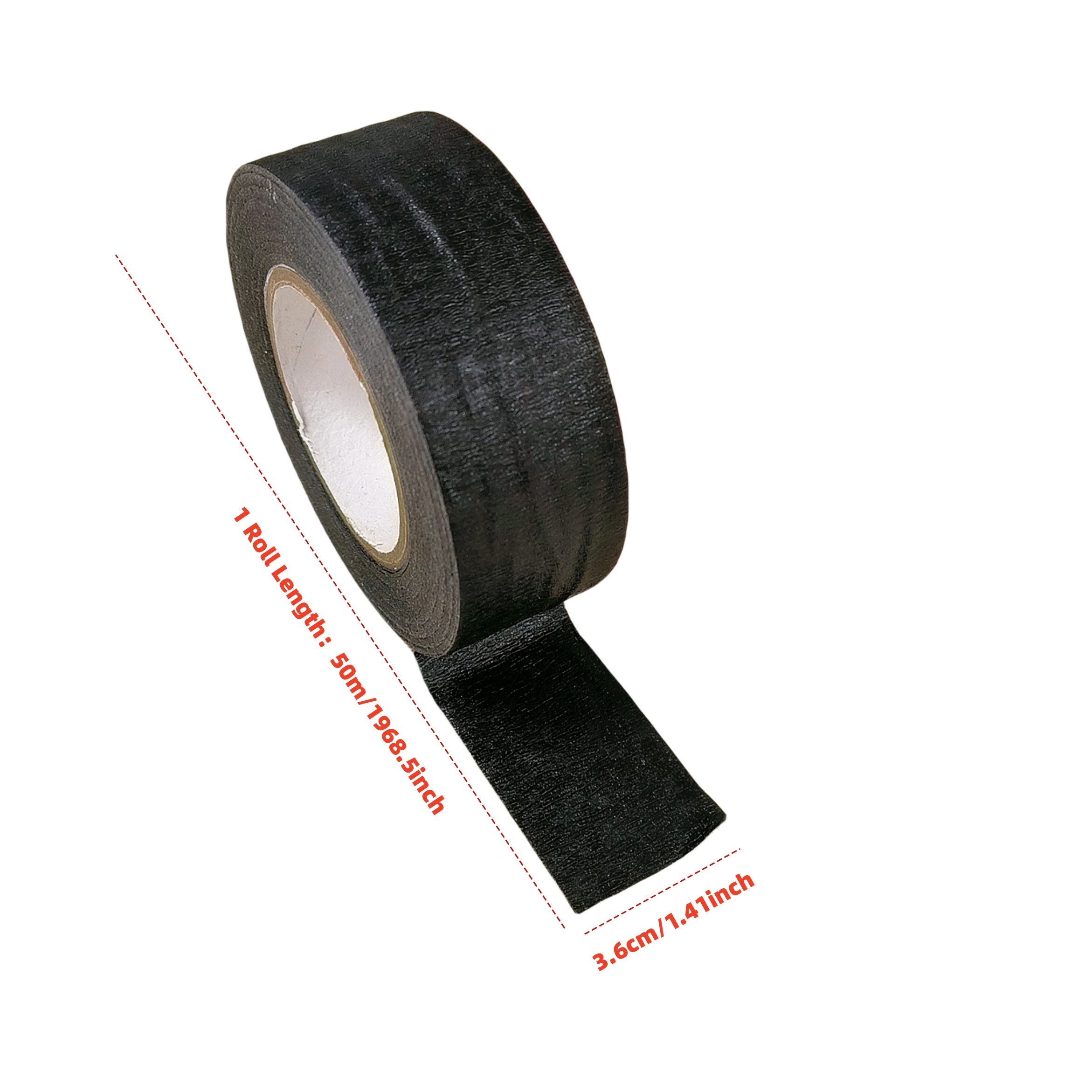 Black Cotton Adhesive & Black Friction Tape Black Cotton Adhesive Tape