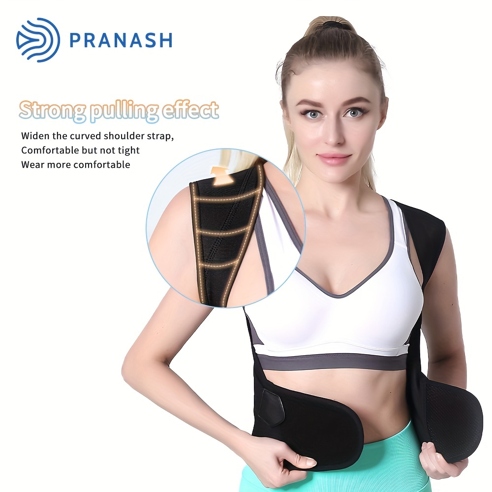 Updated Posture Corrector for Women, Adjustable Upper Back Brace for  Clavicle Support and Providing Pain Relief from Neck, Shoulder -  Comfortable
