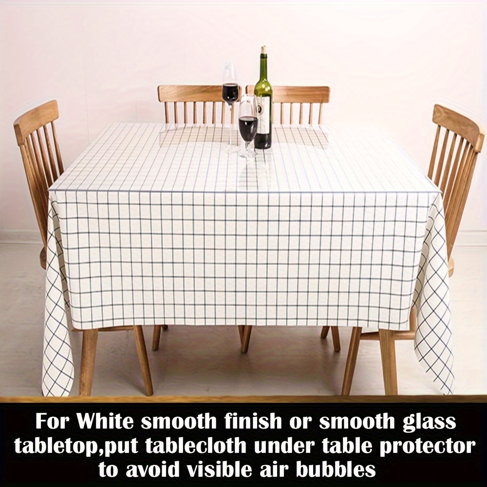 Clear Table Protector Waterproof Oil Resistant Anti wear - Temu