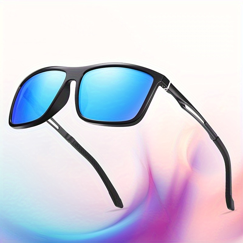 Trendy Cool Polarized Sunglasses Tr90+ai+mg Lightweight - Temu Canada