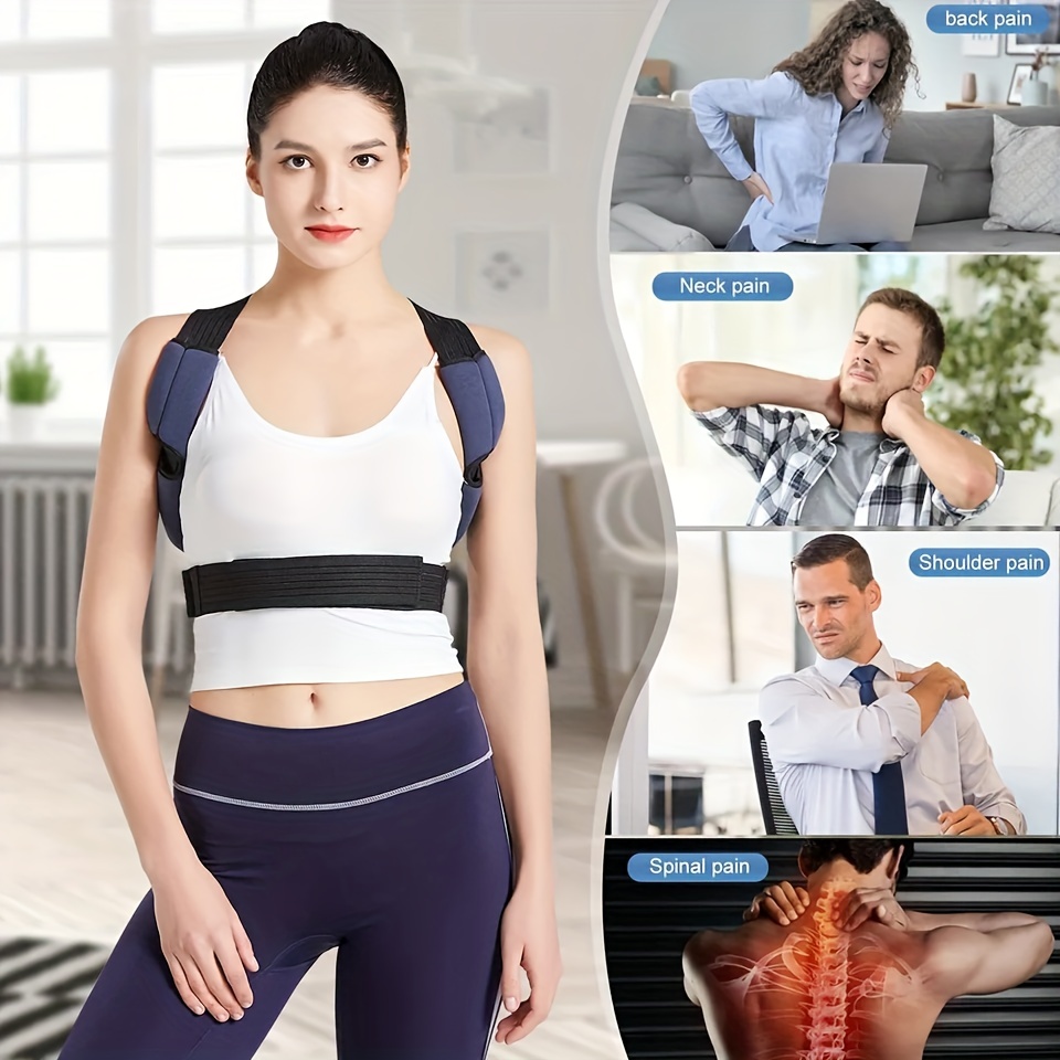 Litie Back Brace and Posture Corrector,Breathable Mesh Adjustable