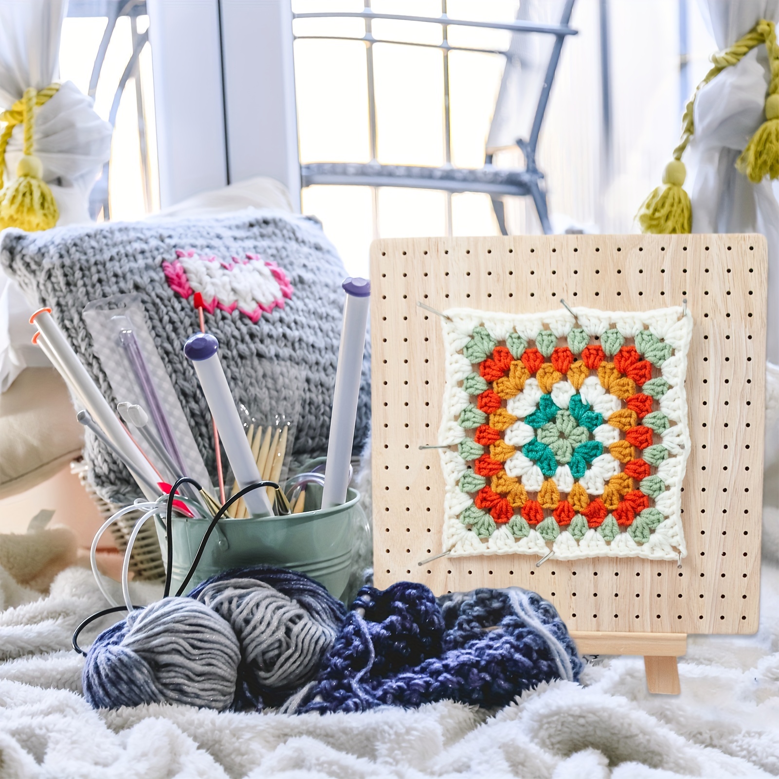4pcs Crochet Kit For Beginners Adults, Crochet Flower Kits Coasters,  Knitting Kit With Crochet Hook, Crochet Yarn, Instruction, For Crochet  Floral Cup