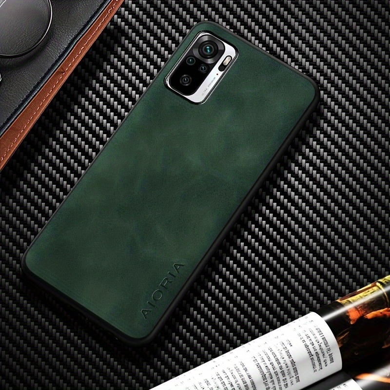 TEMU Premium Phone Case For Redmi Note 10 Pro Max/10s/10 4g 5g Fashion Pu Leather Phone Case