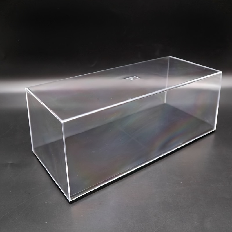 

Acrylic Display Case For 1:18/1:24 Scale Model Cars, Transparent Dustproof , Figure Display Stand For Collectibles, Applicable Age 14+