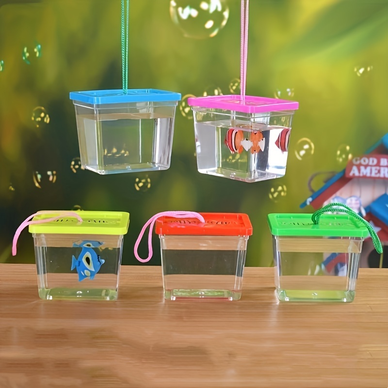 small plastic fish tank