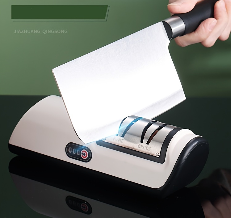 Electric Knife Sharpener Household Fast Small Automatic - Temu