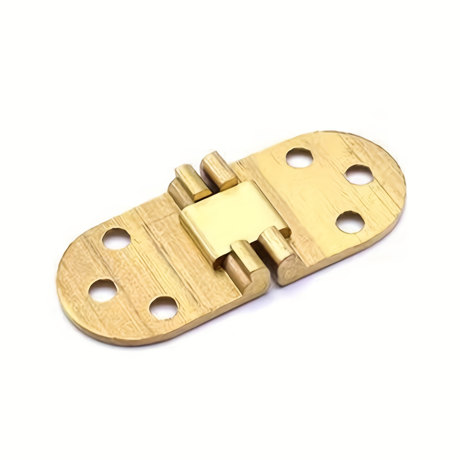 4pcs Round Edge Hinge Brass Butler Tray Hinge Round Edge 180 Degree For  Butler Folding Tables Furniture Table With Screws