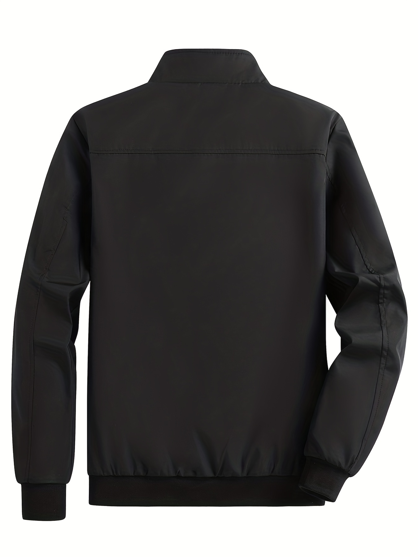 Men's Lightweight Stand Collar Zipper Jacket