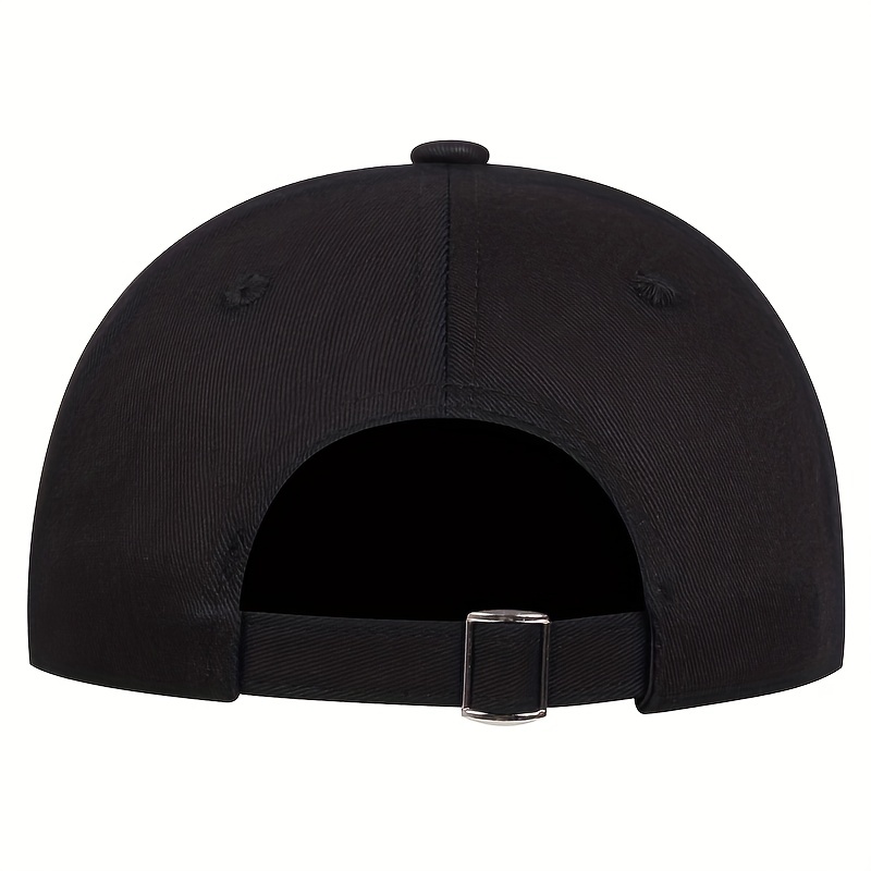 Star Iron Ring Baseball Cap Kpop Brooch Decor Casual Sun Hat Unisex