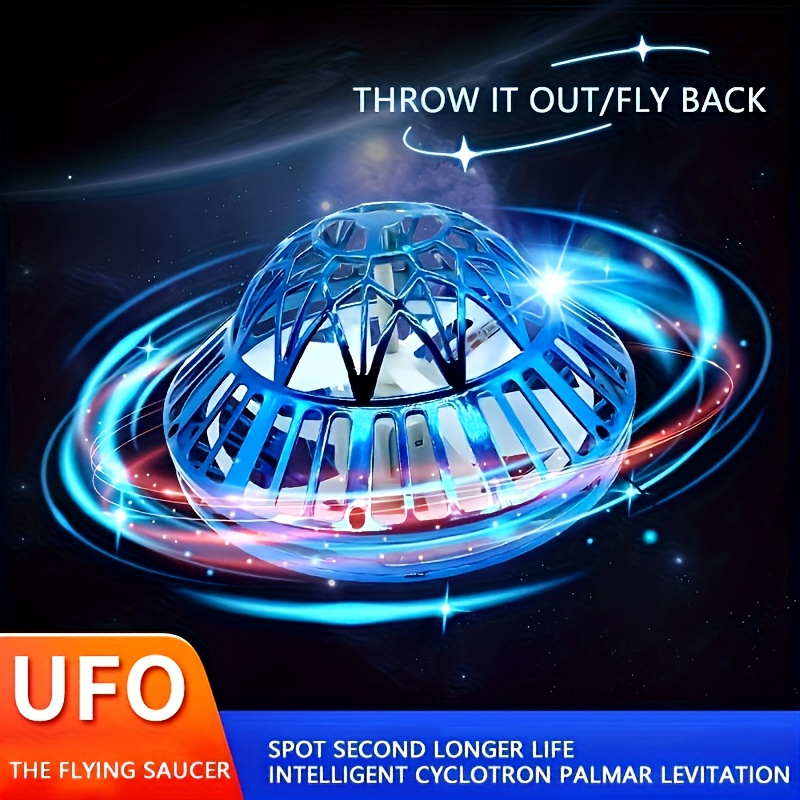 Flying Spinner Mini UFO Drone, Fly UFO Flying Fidget Spinner