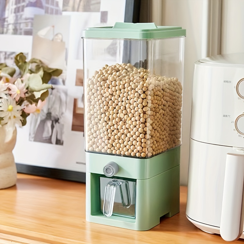 1pc Large Capacity Airtight Rice Dispenser: Keep Your Rice, Cereals,  Grains, Flours & Pet Food Fresh & Secure!