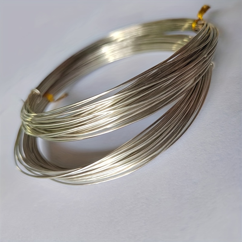 1 Roll Bare Copper Wire Oxidizable Pure Copper Wire Metal Bare