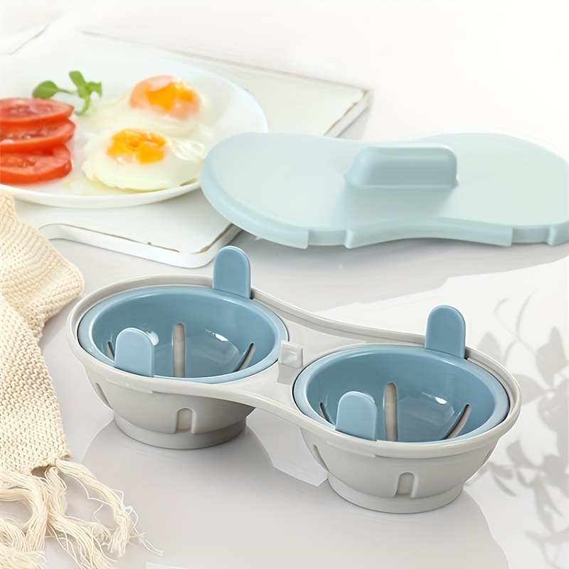 Egg Poacher Microwavable, Egg Steam With Measure Cup Dishwashable, Egg  Maker Poached Egg Steamer Kitchen Gadget - Temu