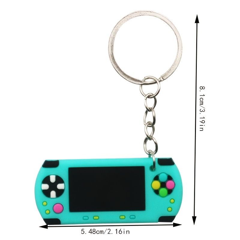 Video Game Controller Keychains Cute Cartoon Bag Key Chain Keyring Ornament Bag  Purse Charm Accessories - Clothing, Shoes & Jewelry - Temu
