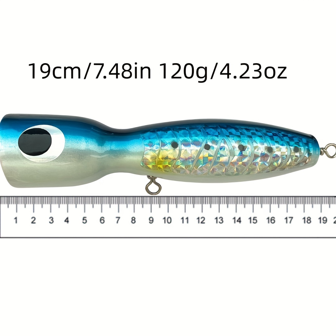 Colorful Popper Fishing Lures Topwater Wobbler Artificial - Temu