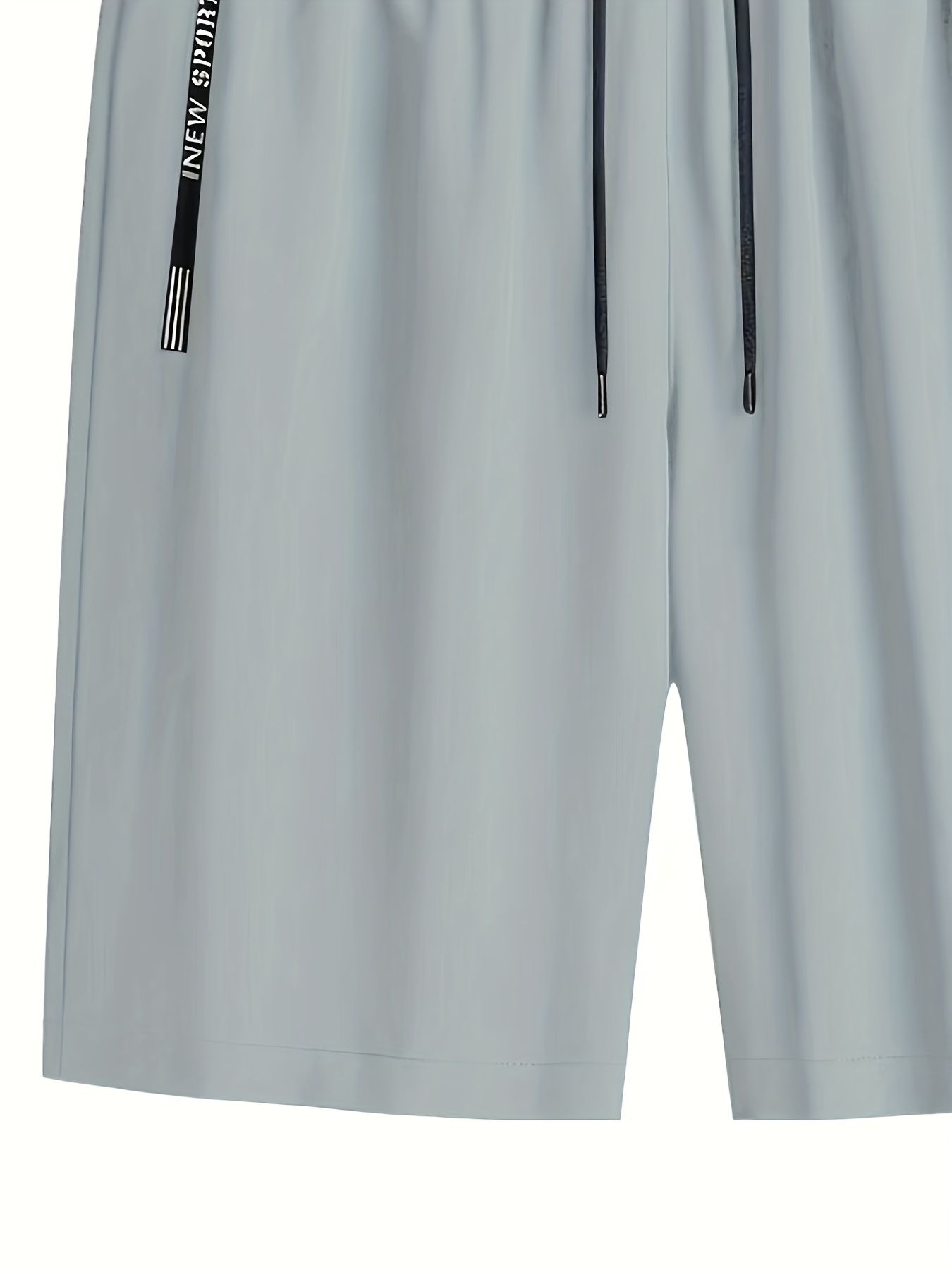 Swift Wear Men's Gym Shorts - Lightweight, Breathable With Zip Pocket & Drawstring (Multiple Seasons)