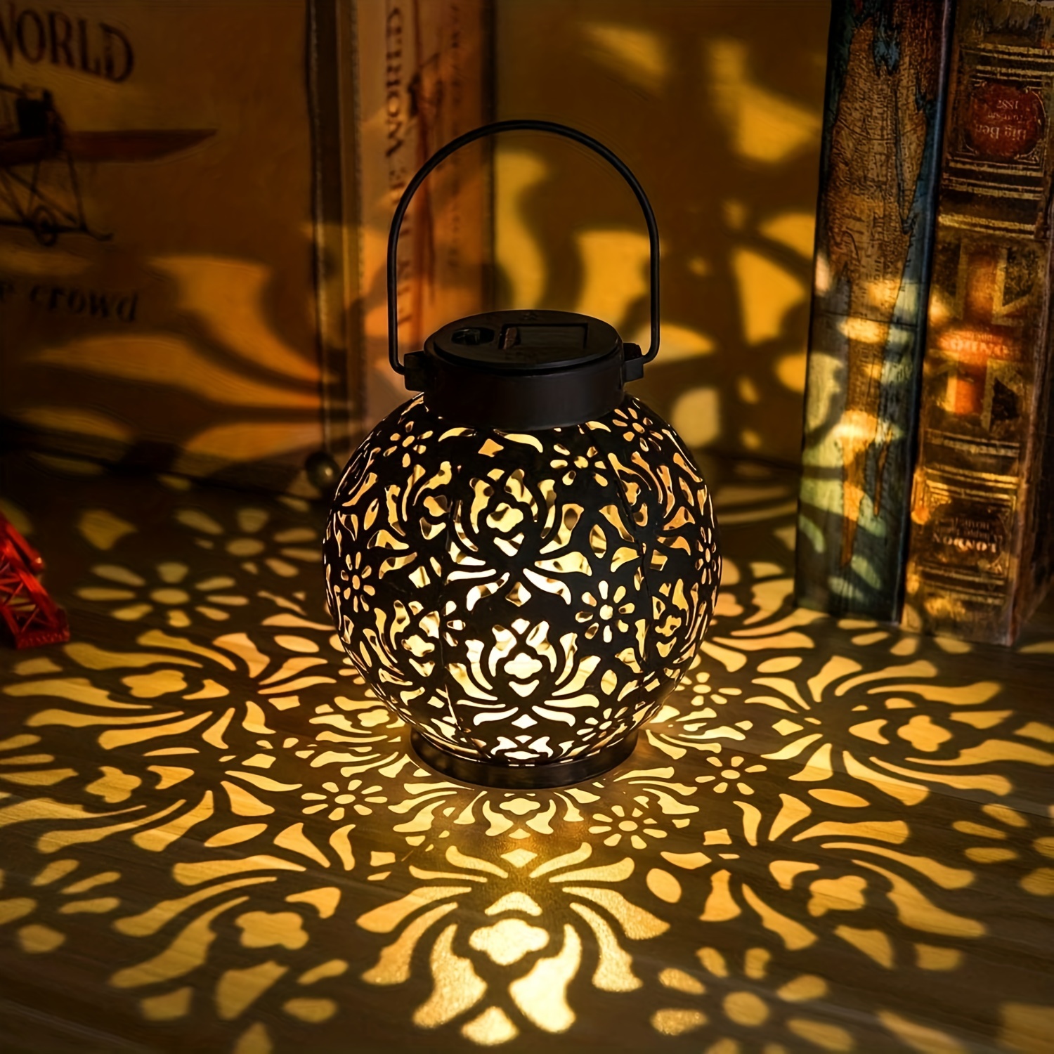 1pc (59.06inch)10 LED Camping Lantern String Lights, Mini Kerosene Lamp For  Indoor Outdoor Patio Garden Holiday Home Ramadan Wedding Party Christmas T