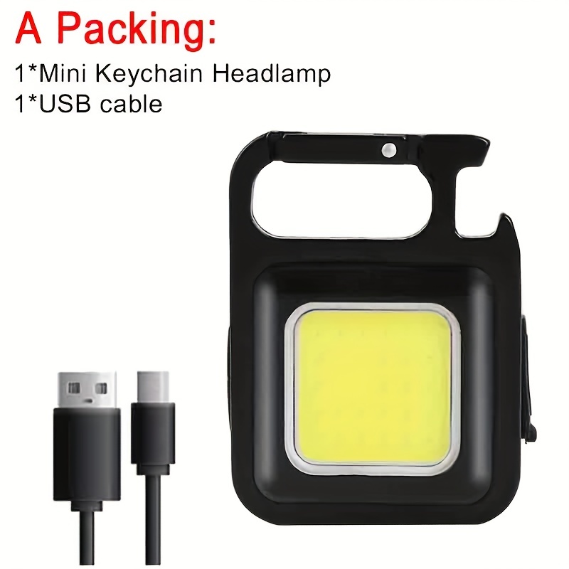 Rechargeable LED Emergency Mini Hanging Camping Light Work Light