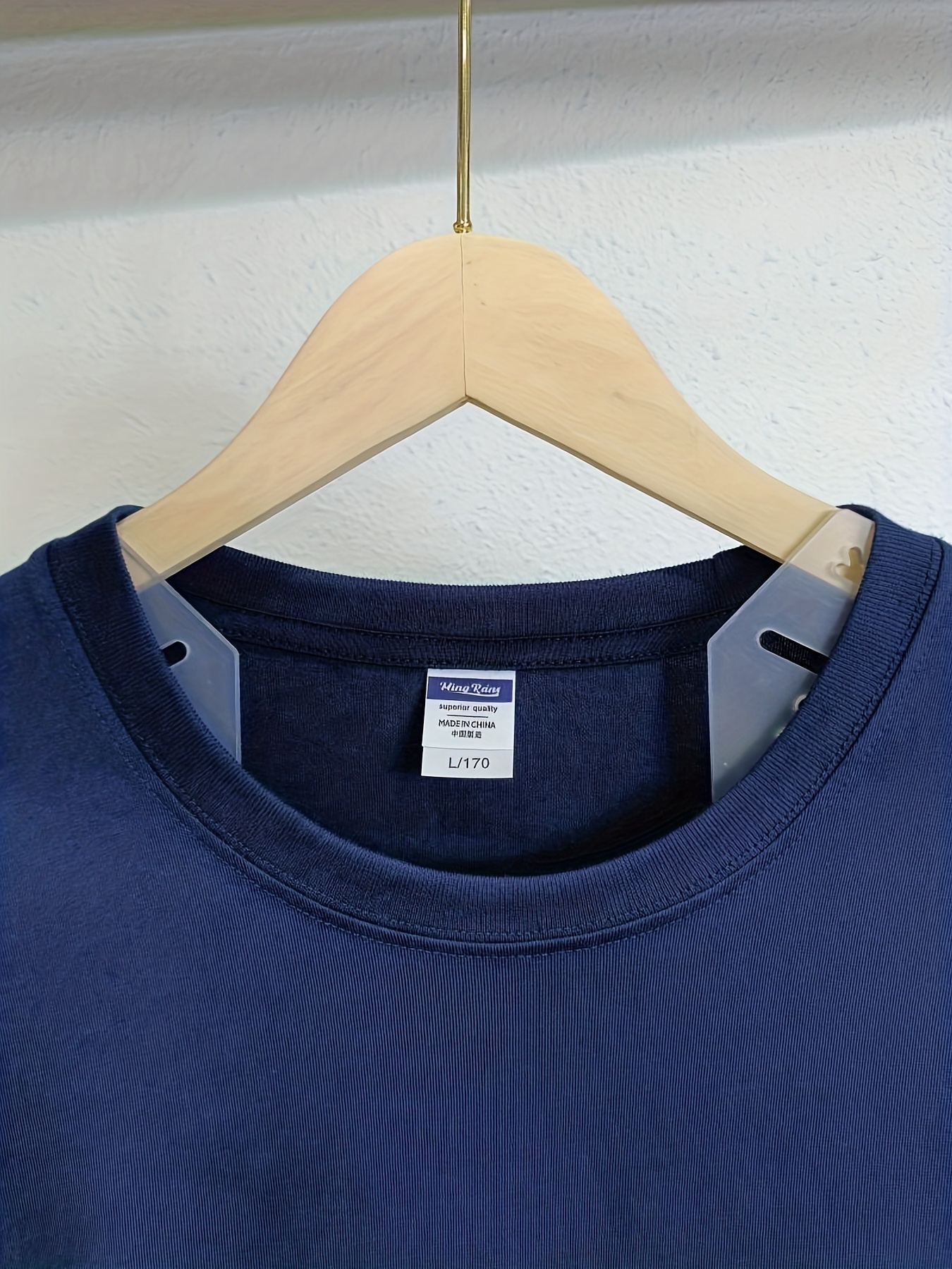 Printed Men Navy Blue Cotton T Shirt