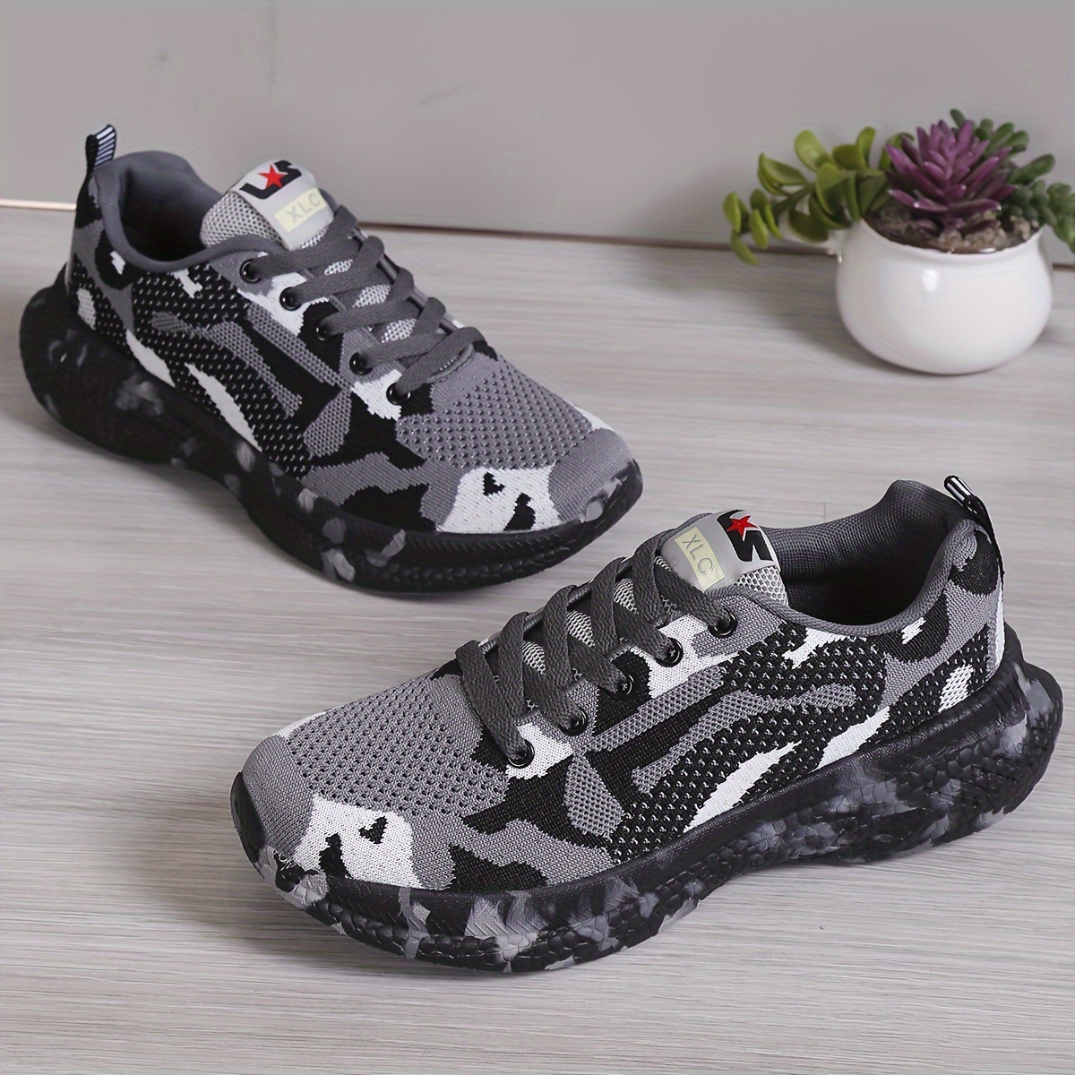 Men Camo Shoes - Temu