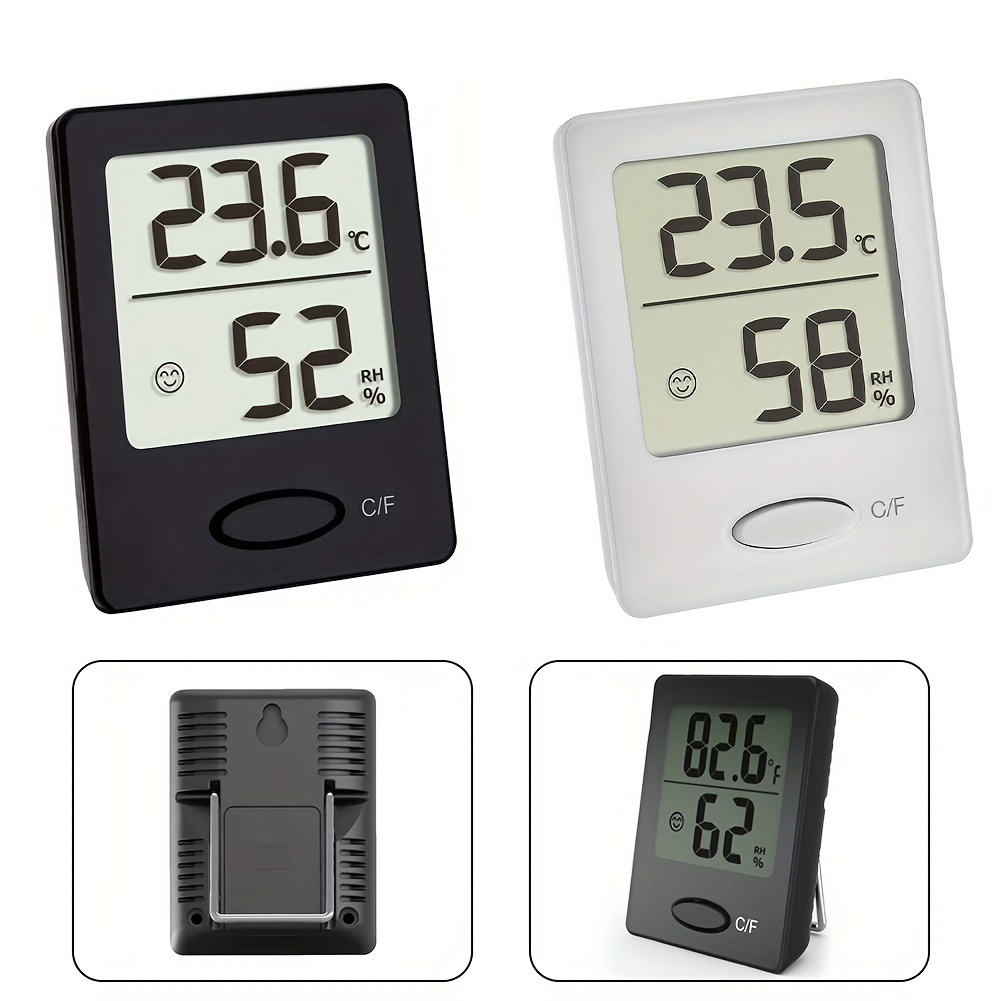 Termometro Igrometro Digitale, Misuratore Di Umidità Per Casa, Camera Da  Letto, Interno Esterno, Serra (senza Batteria)