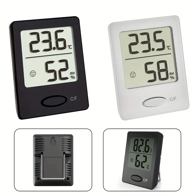 Termometro Igrometro Digitale Misuratore Umidità Casa Camera