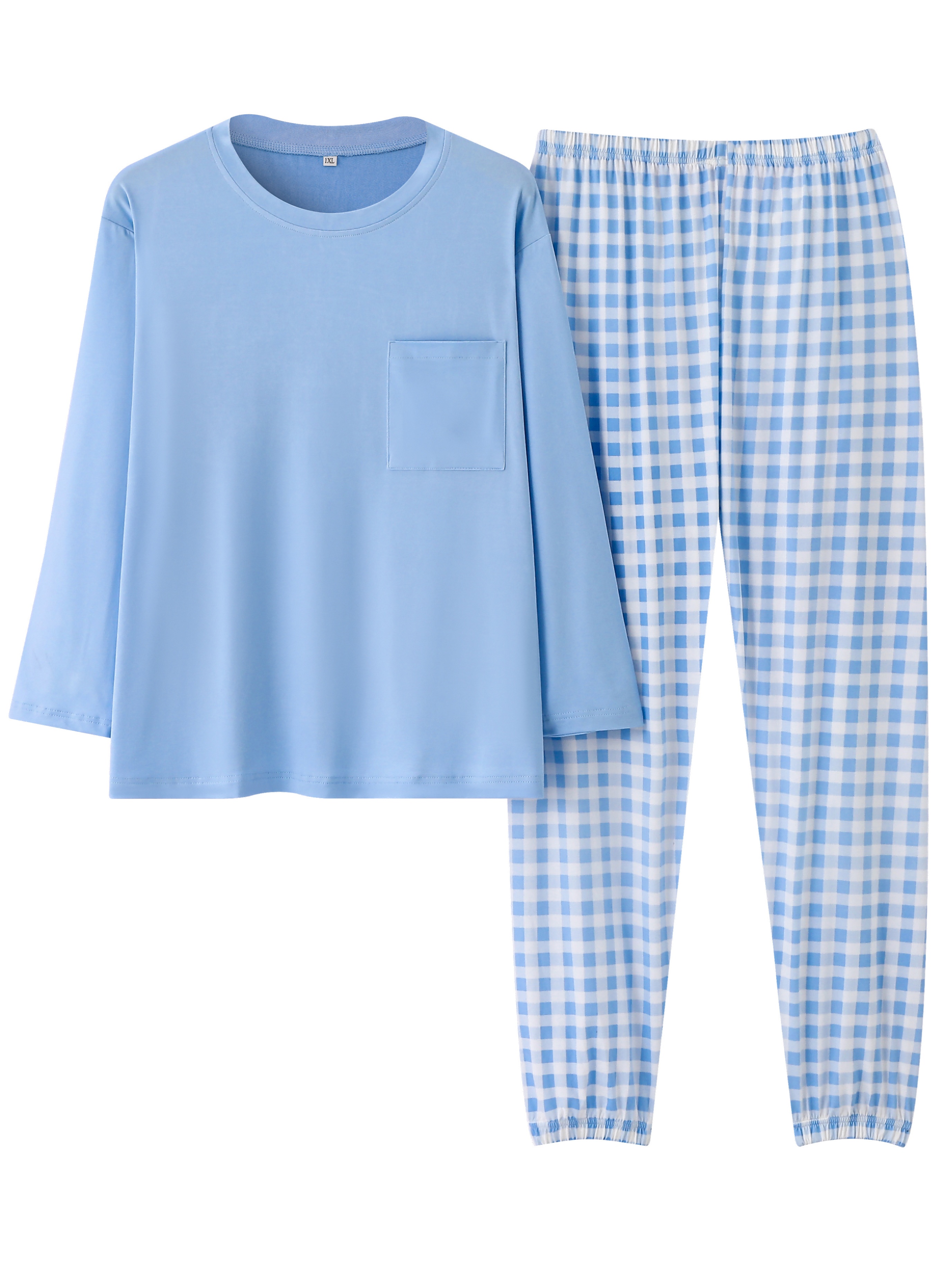 Women's Pajama Sets Women Soft Sleepwear 2PCS Loungwear Pjs Top