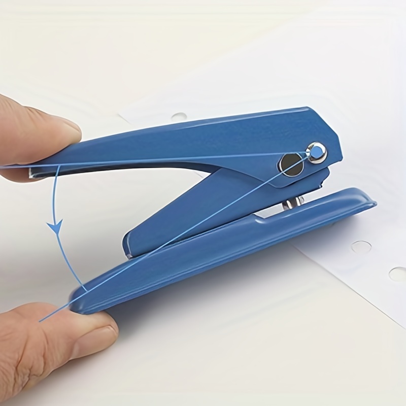  Small Single Hole Punch 1/4 Inch(6mm), Handheld Circle Shaped Hole  Puncher with 8 Sheet Capacity for DIY Craft Paper, Tag & Ticket, Perfect  for Home Office School Supplies : Arts
