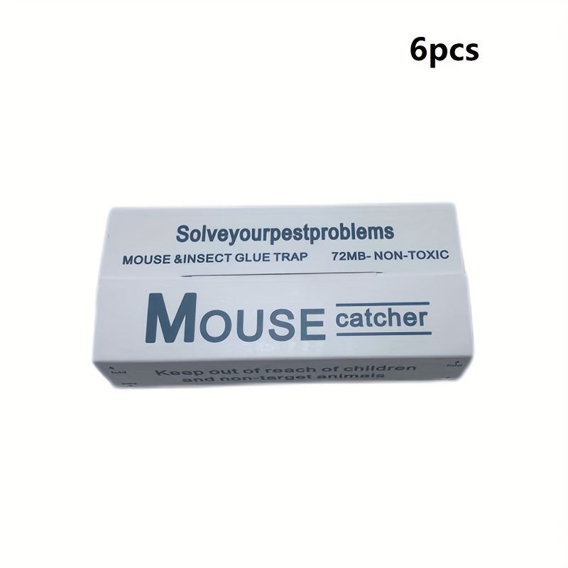 1/3/6cpcs, Disposable Mouse Sticky Board, Mouse Catcher, Mouse, Cockroach  And Insect Adhesive Board, Non-toxic Adhesive Trap, Mouse Trap, Cockroach  Trap, Insect Trap, Insect Repellent Supplies, Pest Control, Apartment  Essentials, Household Gadgets 