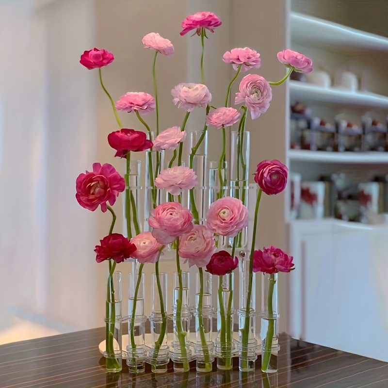 Florero de cerámica para decoración, florero con forma de cara, jarrones  florales decorativos modernos para sala de estar, decoración interior del