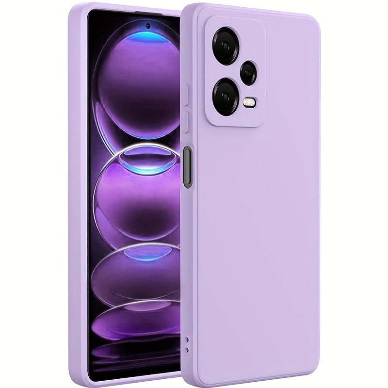 Funda de teléfono de silicona líquida para Xiaomi Redmi Note 10