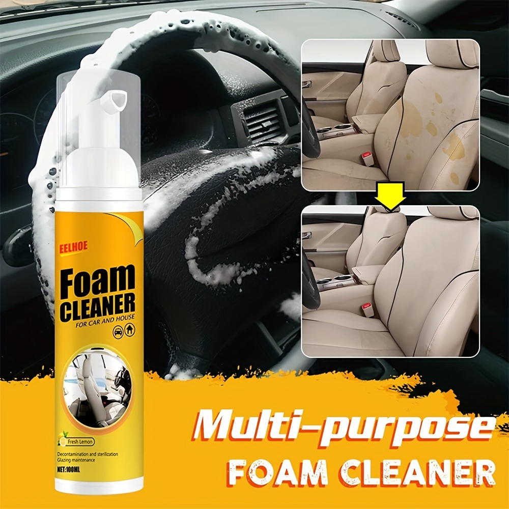 Multi-Purpose Spray Foam Cleaner Cleaning Foam Spray 100ML Car Wash  Maintenance