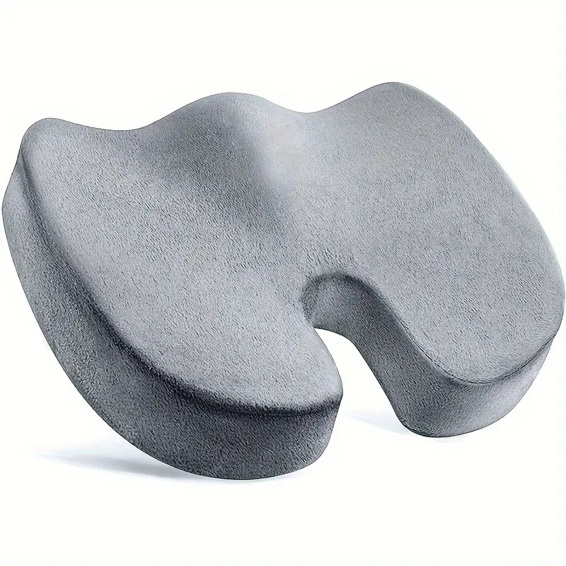 Office/car Seat Cushion, Non-slip Sciatica & Back Coccyx Tailbone Pain  Relief Chair Pad, Memory Foam Butt Pillow For Computer Desk, Wheelchair,  Driving - Temu