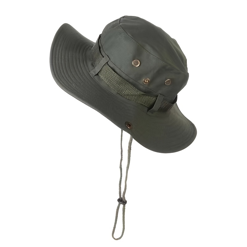 Men's Solid Outdoor Fisherman Hat