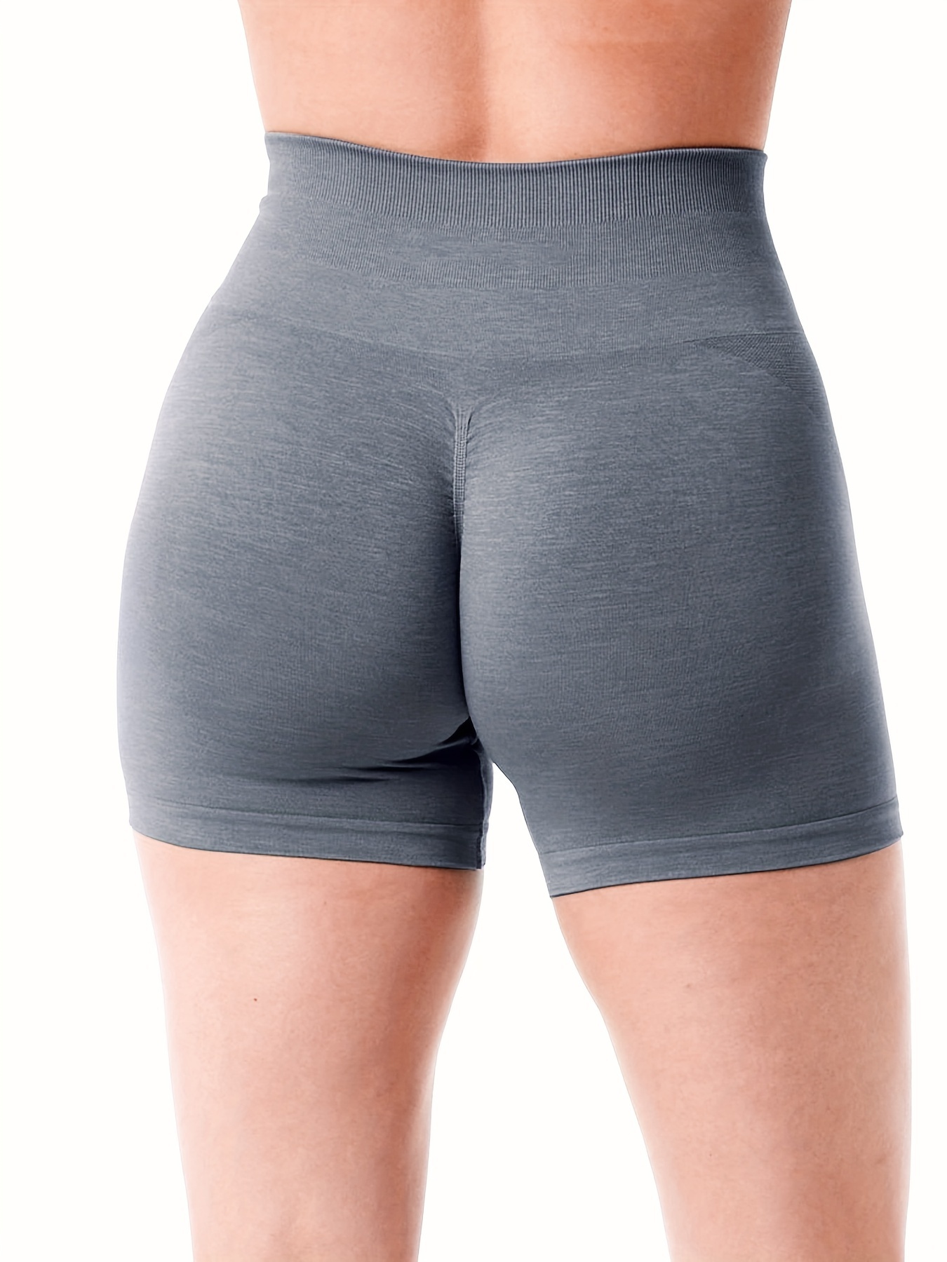 Workout Butt Lifting Shorts Women High Waisted Seamless Gym - Temu