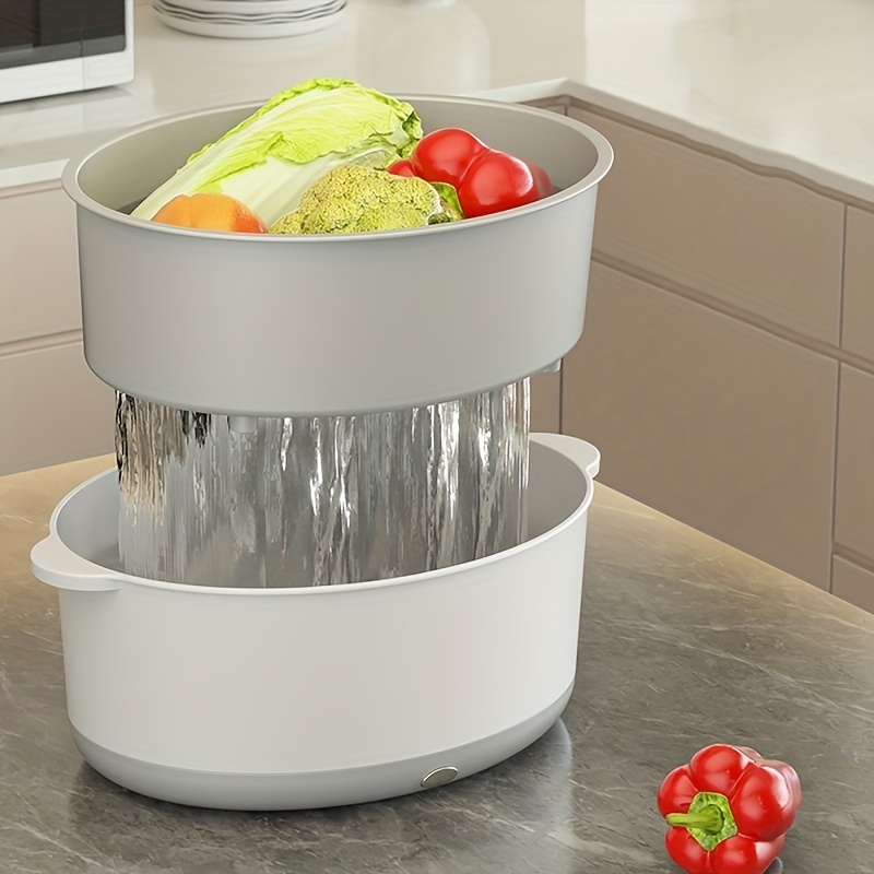 Food Purifier Basket Ultrasonic Cleaner Machine Fruit and Vegetable Cleaner
