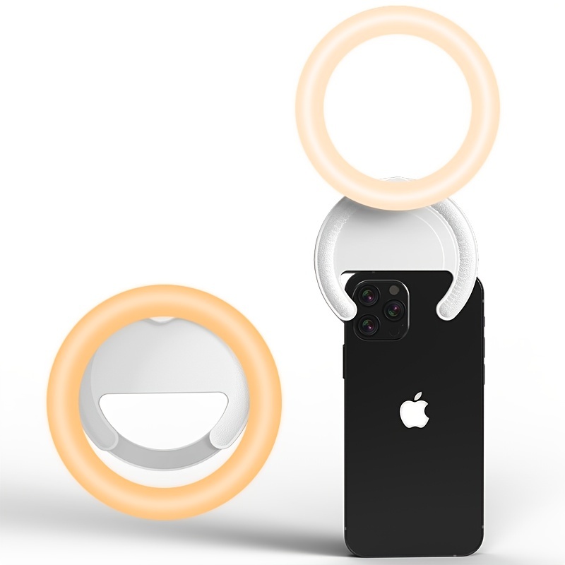 Selfie Ring Light, Clip-on Portatile Selfie Fill Light, Batteria A Led  Operata Fill Light Per Telefono Cellulare - Elettronica - Temu Italy