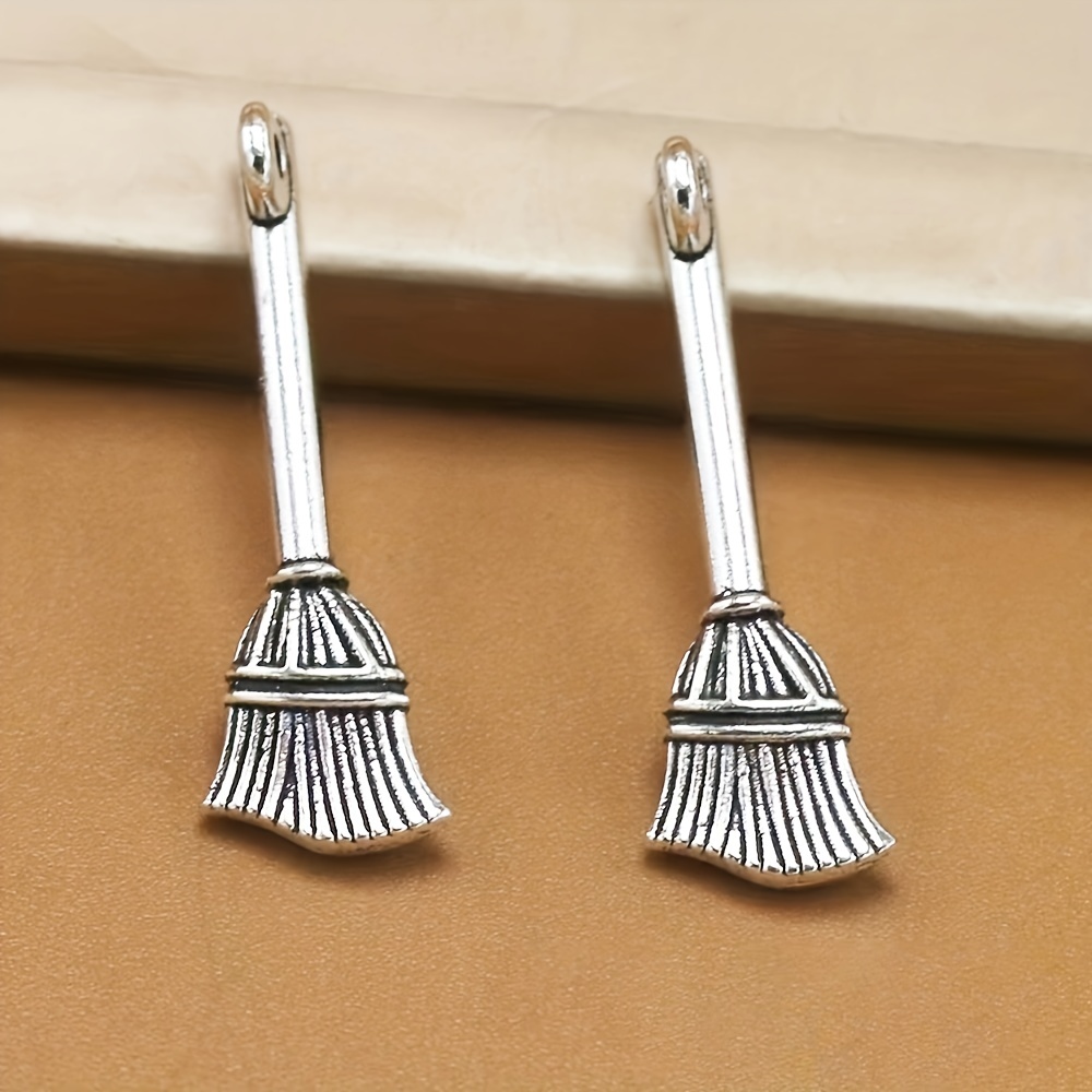 Antique Silver Color Wizard Hat Charms Witch Hat Charms - Temu