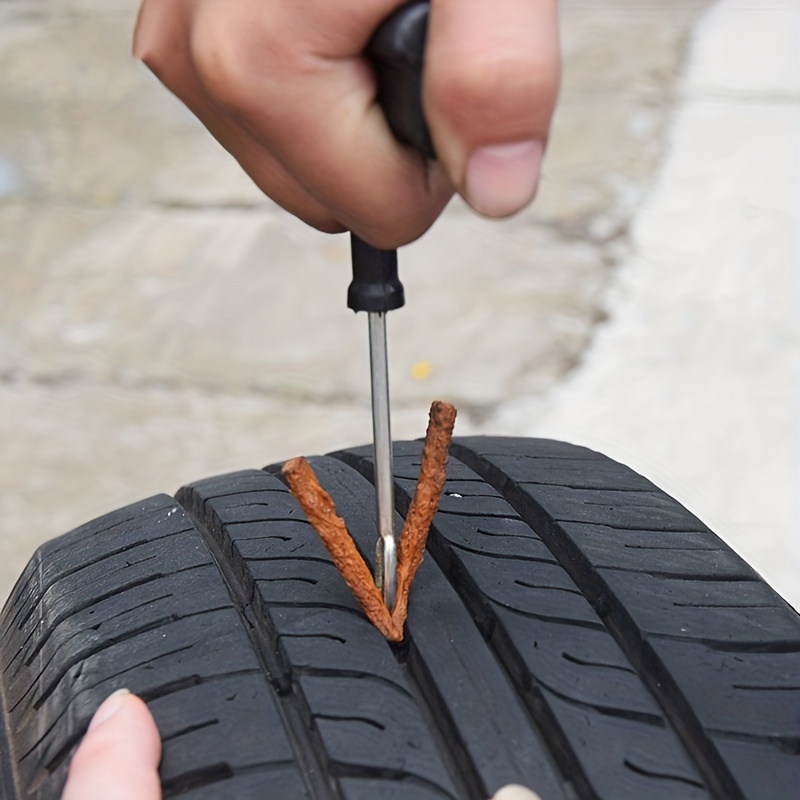 Car Tire Repair Tool Glue Rubber Stripes Tools For - Temu