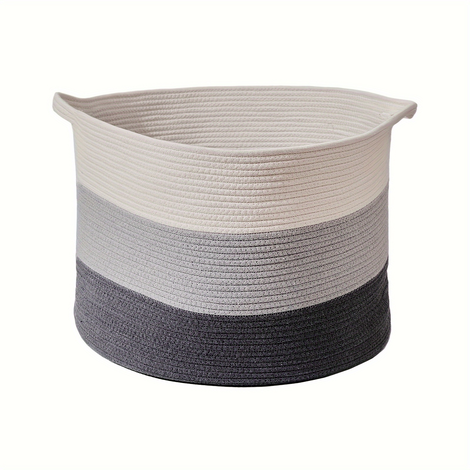 Covered Small Rope Basket Small Round Woven Storage Basket - Temu Canada