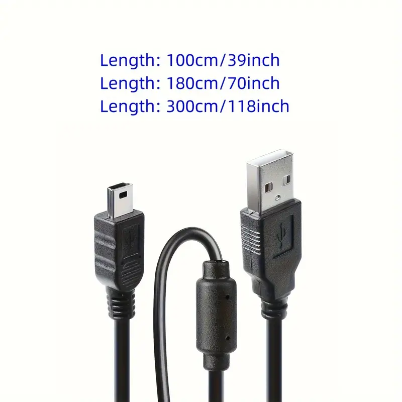 Mini USB Kabel 3 M/1 8 M/9 M USB Mini Kabel Mini USB 2.0 - Temu Germany