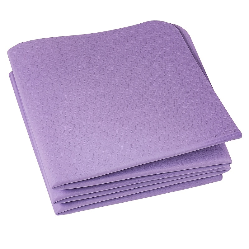 Non Slip Foldable Yoga Mat Lightweight Portable Durable