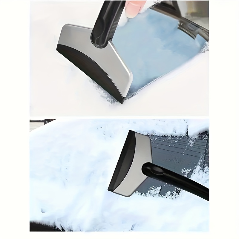 1pc New Stainless Steel Snow Shovel For Car, With Windshield