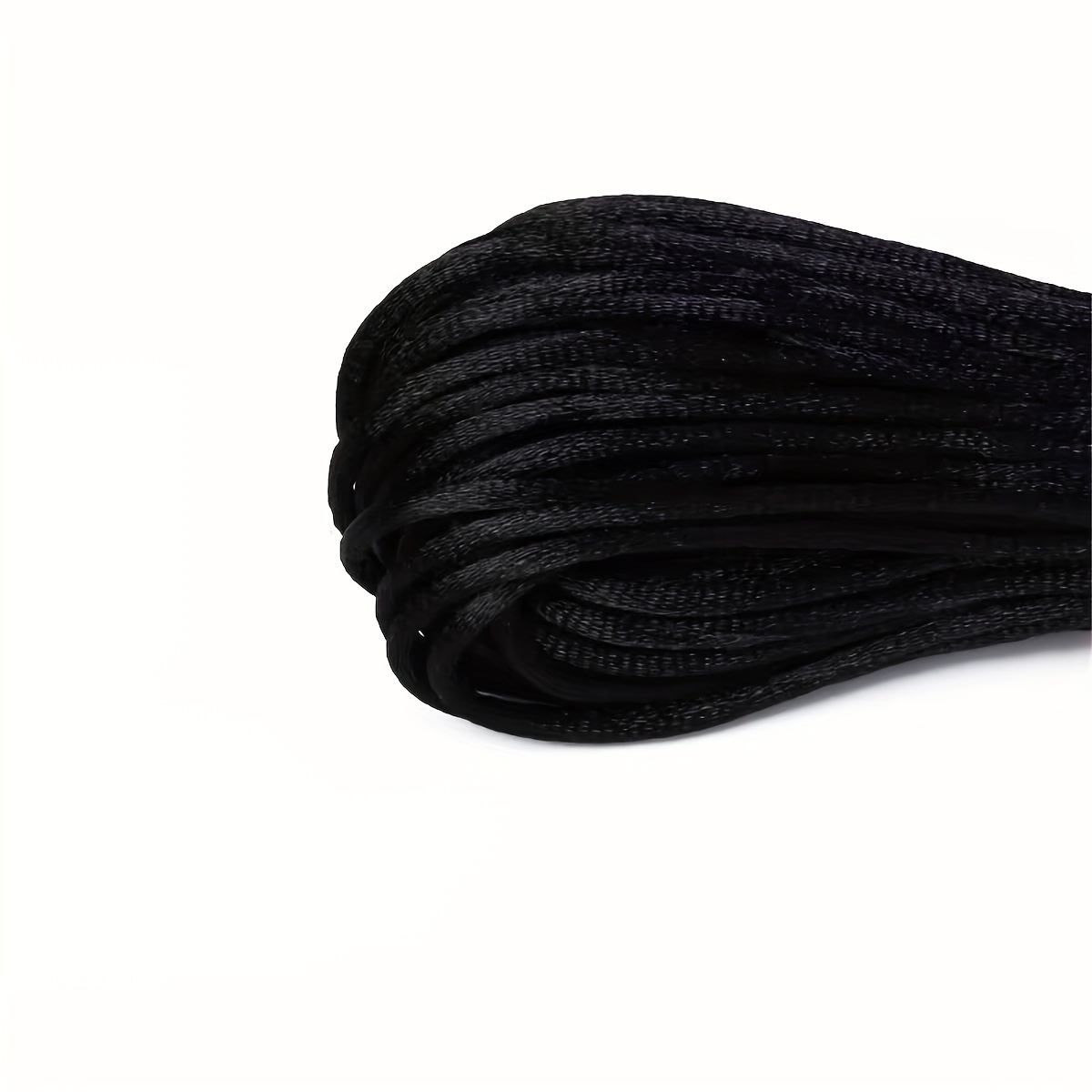 Rouleau de Fil de Nylon Noir pour Fabrication de Bijoux, Cordon de